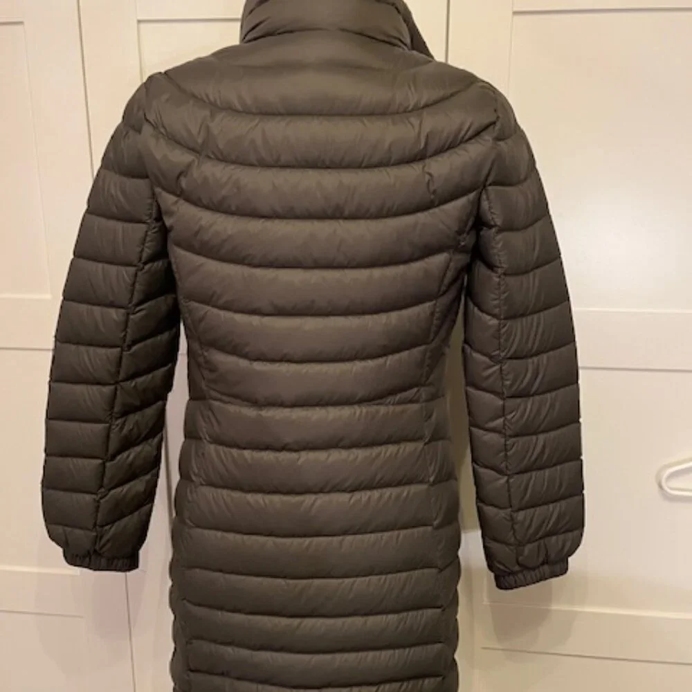 Michael Kors Knee Length Light Weight Puffer Coat - Picture 4 of 9